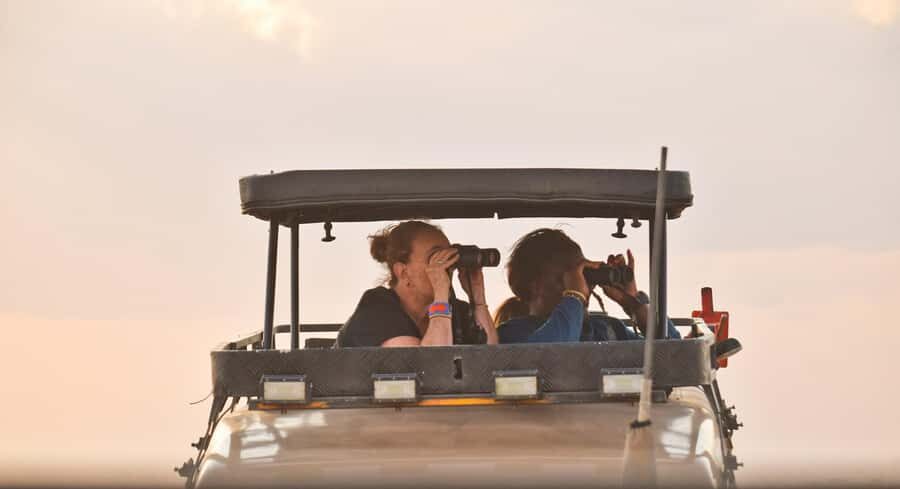 3 Days Maasai Mara Small Group Safari- Jambo Mara Lodge - Day 1 game drive: first sightings, sunset timing, and how to get good viewing