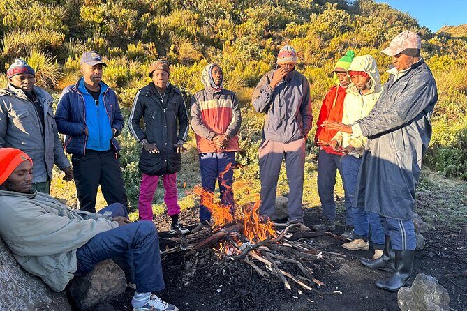 4 Day Mount Kenya Trek Up Chogoria Down Sirimon - Sirimon Descent on Forest Tracks: Comfort After the High Rock