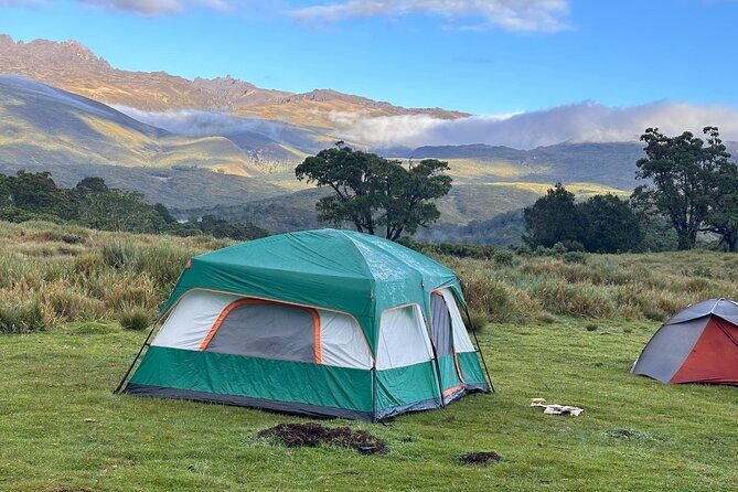 4 Day Mount Kenya Trek Up Chogoria Down Sirimon - What’s Included for Value: Tents, Licensed Guide, and Meal Coverage