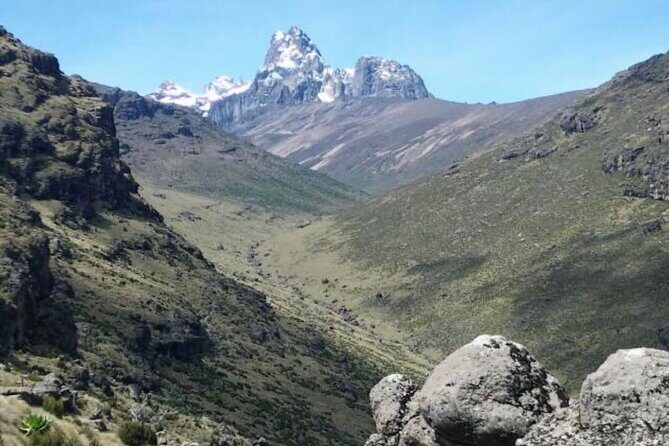 4 Days Mt Kenya Climb, Chogoria Route up and out Sirimon route - Coming out via Sirimon: why route contrast can be a feature