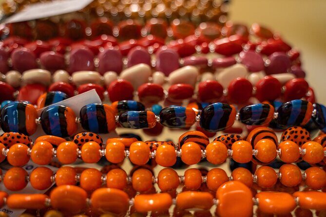 African Gemstones, Garnets Jewelry, Beads & Crafts Shopping Tour - Stop 2: Utamaduni Craft Centre and 16 shops of Kenyan-made masks, fabrics, and décor