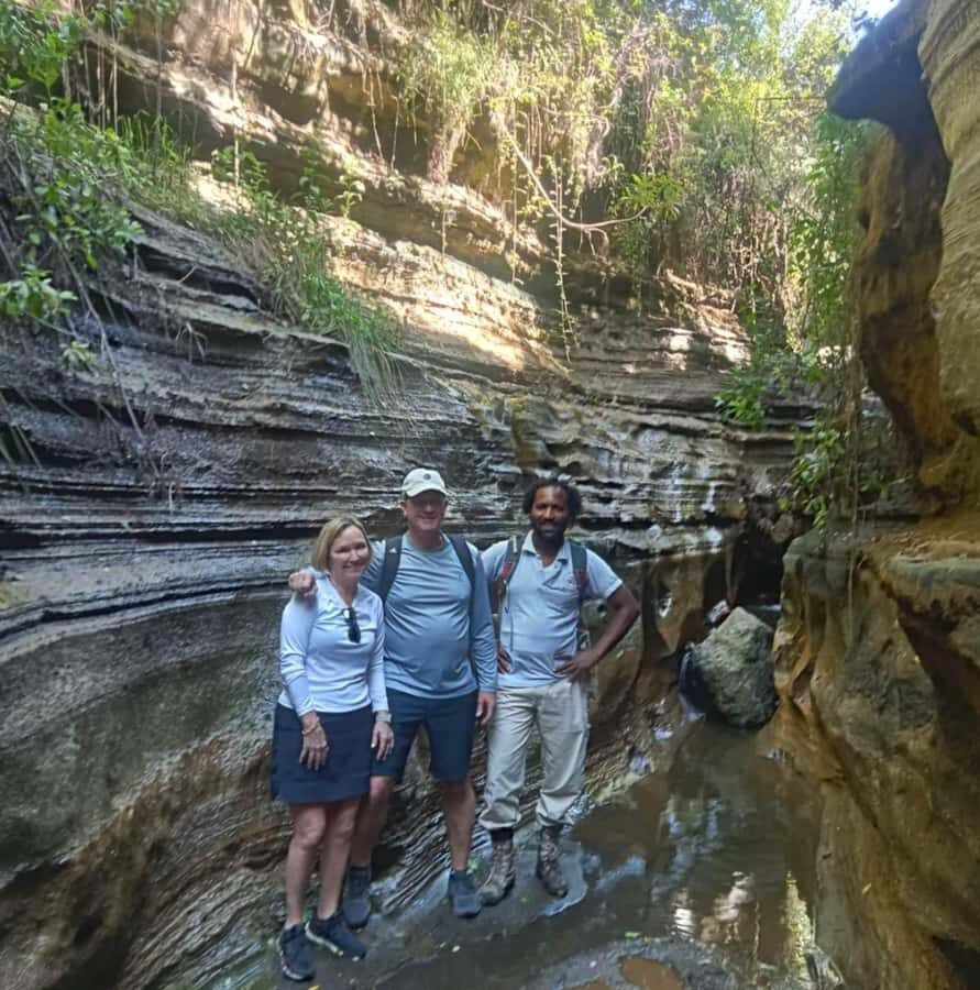 Group joining day tour to Hell's Gate and Lake Naivasha - Crescent Island Game Sanctuary: The Optional Giraffe Walk