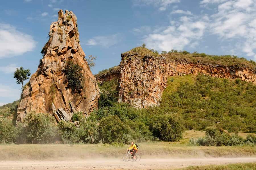 Hellsgate and Lake Naivasha Day Trip from Nairobi - Entering Hell’s Gate National Park: cliffs, gorges, and wildlife on the move