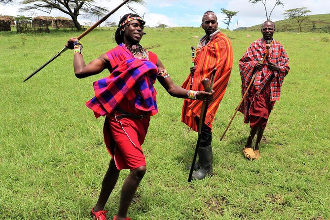 Maasai Magic - A Day Which You Will Never Forget - Your hosts in focus: Daniel, Risper, and Emmanuel’s family stories