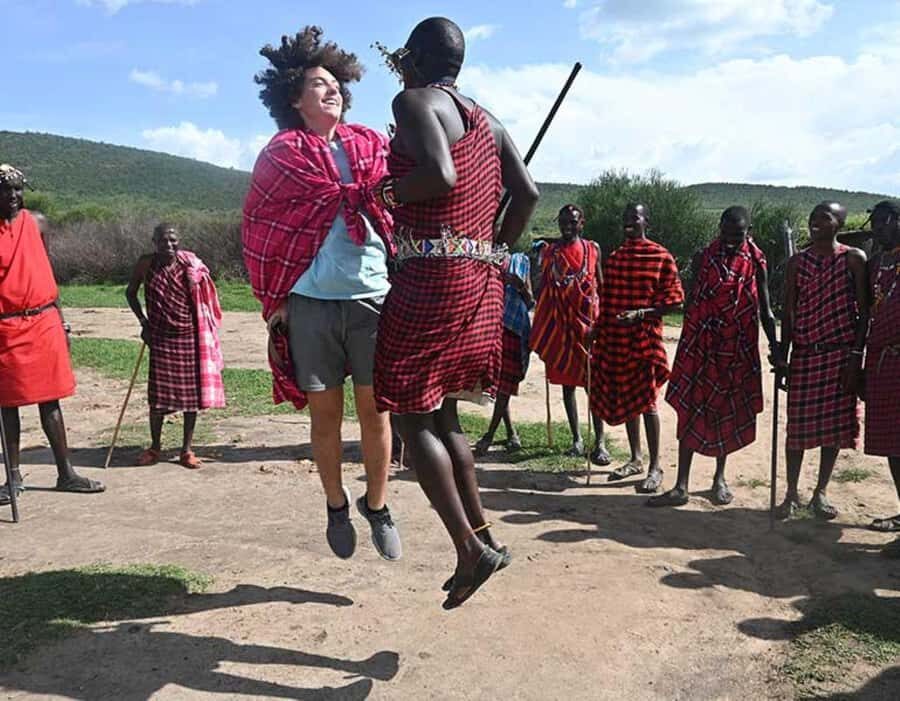 MASAI VILLAGE CULTURAL EXPRIENCE DAY TOUR. - Agriculture, food preservation, and local enterprise talk