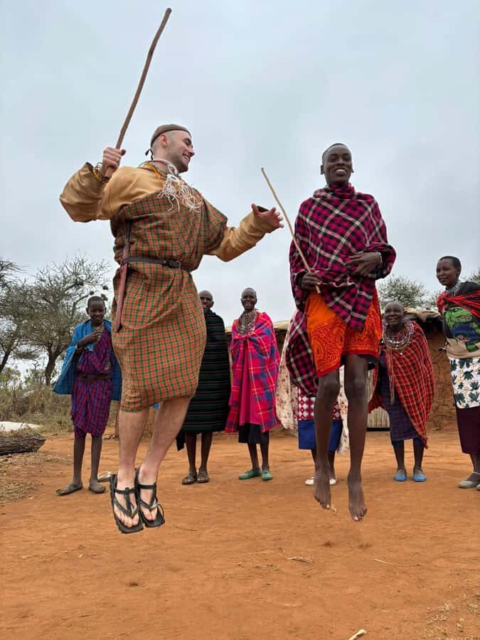 MASAI VILLAGE CULTURAL EXPRIENCE DAY TOUR. - The cost reality: $75 plus the separate $30 entrance/guide fee
