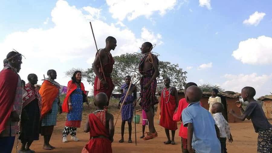 Masai Village Experience (Day trip) - Cultural performance and spear practice: learning through participation