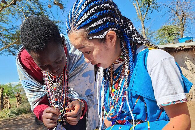 Masai village visit from Nairobi day tour - What you’ll experience at the village: homestead work, conversation, and dance