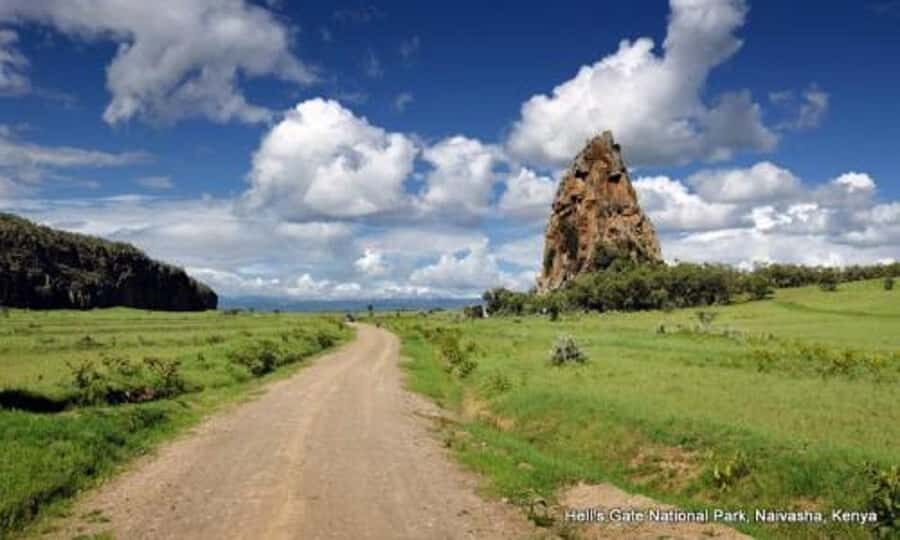 Nairobi: Hell's Gate National Park and Lake Naivasha Day … - Entering Hell’s Gate National Park: bike time for zebras and gazelle