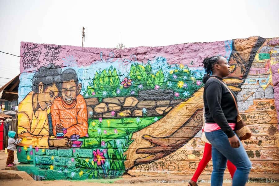 Nairobi: Kibera Street Art Tour with Local Artists - Street-food samples: an easy way to slow down and connect